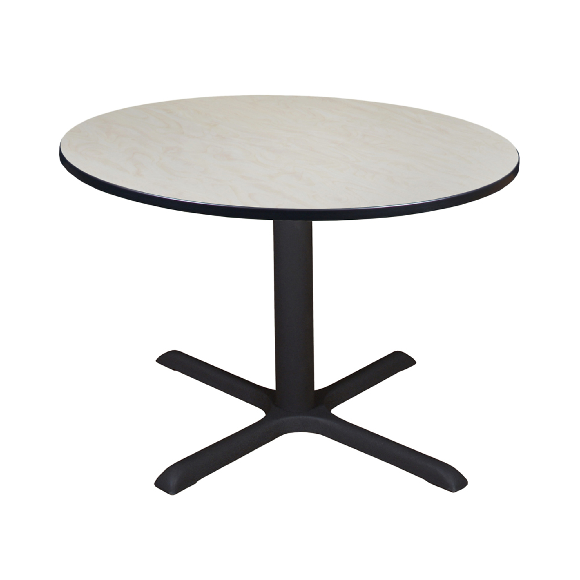 Regency Furniture, Cain 48in. Round Breakroom Table,Maple, Height 29 in, Width 48 in, Length 48 in, Model# TB48RNDPL